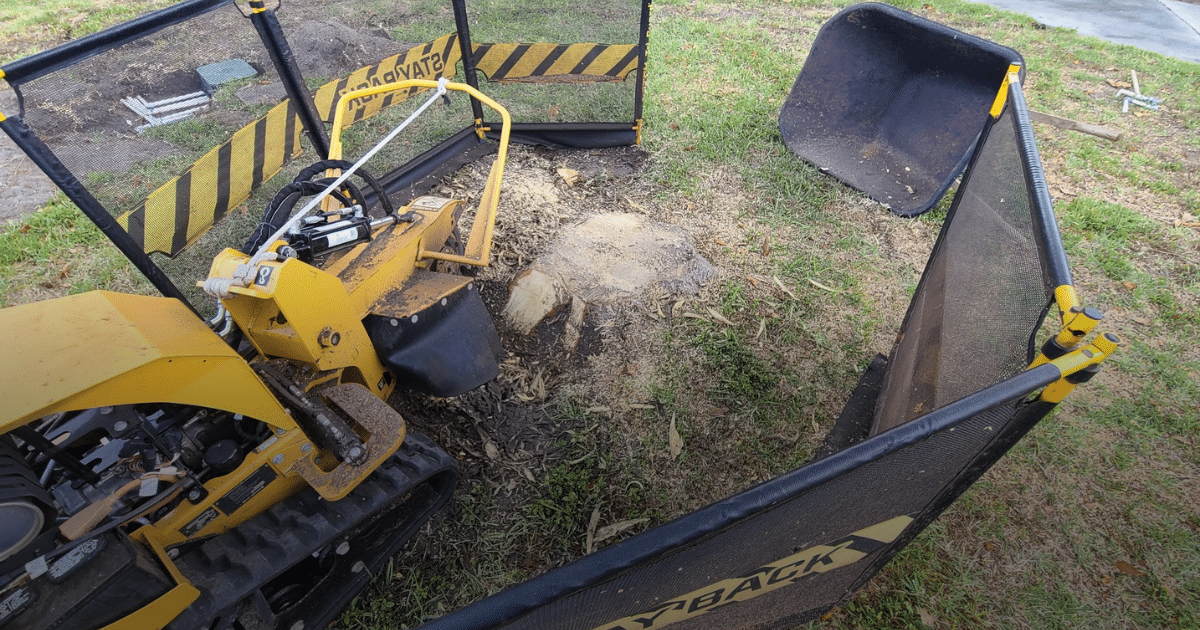 Will Stump Grinding Damage My Lawn?